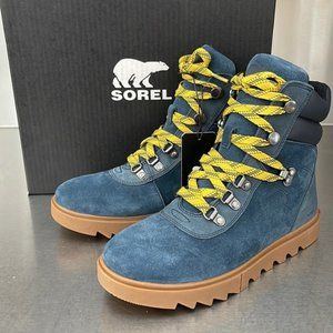 SOREL Women's Joan of Arctic Next Lite Hiker Boot - Uniform Blue, Abyss Size 11